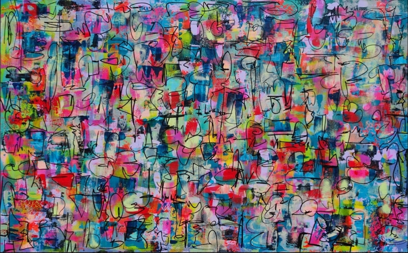 Upside Down and Inside Out by artist Sara Trumet